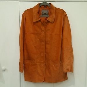St John's Bay Washable Suede Jacket 1X